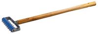 Валик игольчатый STAYER для гипсокартона в сборе, металлические иглы, ручка 500мм, 32х150мм 0395-15