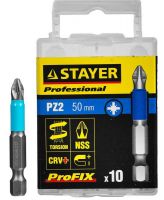 Биты STAYER "PROFESSIONAL" Pozidriv ProFix 26223-2-50-10_z01, фото 2