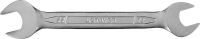 Ключ STAYER "PROFI"" гаечный рожковый, Cr-V сталь, хромированный, 19х22мм, 27035-19-22