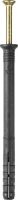 Дюбель-гвоздь STAYER "MASTER" полипропиленовый, потайной бортик, 8 x 100 мм, 1000 шт 30640-08-100