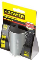 Коронка STAYER "PROFESSIONAL" кольцевая с карбидно-вольфрамовой крошкой, d=53мм, 33345-53, фото 3