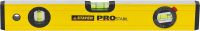 Уровень STAYER "PROFI" PROSTABIL профессион коробчатый, усилен, 2 фрезер поверхн, 3 ампулы (1 поворотная), ручки, 40 см, 3471-040_z01                                                                                 