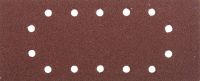Лист шлифовальный универсальный STAYER "MASTER" на зажимах, 14 отверстий по периметру, для ПШМ, Р60, 115х280мм, 5шт, 35469-060                                                                                     