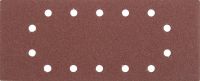 Лист шлифовальный универсальный STAYER "MASTER" на зажимах, 14 отверстий по периметру, для ПШМ, Р120, 115х280мм, 5шт, 35469-120                                                                                    