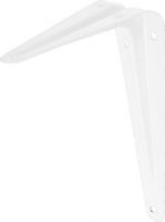 Уголок-кронштейн STAYER "MASTER", 125х100мм, белый, 37401-1                                                                                                                                                      