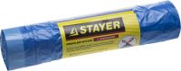 Мешки для мусора STAYER "Comfort" завязками, голубые, 30л, 20шт, 39155-30                                                                                                                                         