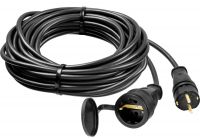 Удлинитель-шнур RC 315, 10 м, 3700 Вт, 1 гнездо, IP44, КГ 3х1,5 мм2, STAYER 55026-10, фото 1