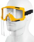 STAYER PANORAMA защитные очки закрытые со щитком, прозрачные, оптический класс 1 (110292)