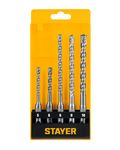 STAYER HERCULES-4Х 5шт набор буров SDS-plus (29290-H5)