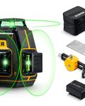 STAYER SL-3D #2, 50м, точн. +/-0,5 мм/м, зеленый лазерный нивелир, микролифт, держатель (34963-2)
