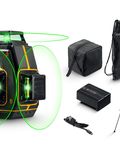 STAYER SL-3D #3, 50м, точн. +/-0,5 мм/м, зеленый лазерный нивелир, штатив (34963-3)