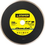 Диск отрезной CERAMOPRO Ø 230Х25.4 мм, алмазный, cплошной STAYER 3665-230_z02