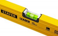 Уровень строительный фрезерованный 600 мм LEADER STAYER 3466-060_z01, фото 4
